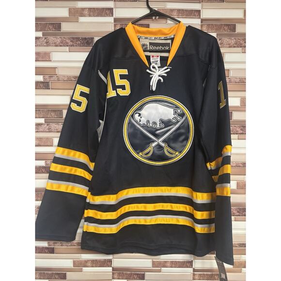 Jack Eichel Buffalo Sabres NHL Reebok Hockey Jersey Size 48 NWT - Picture 1 of 6